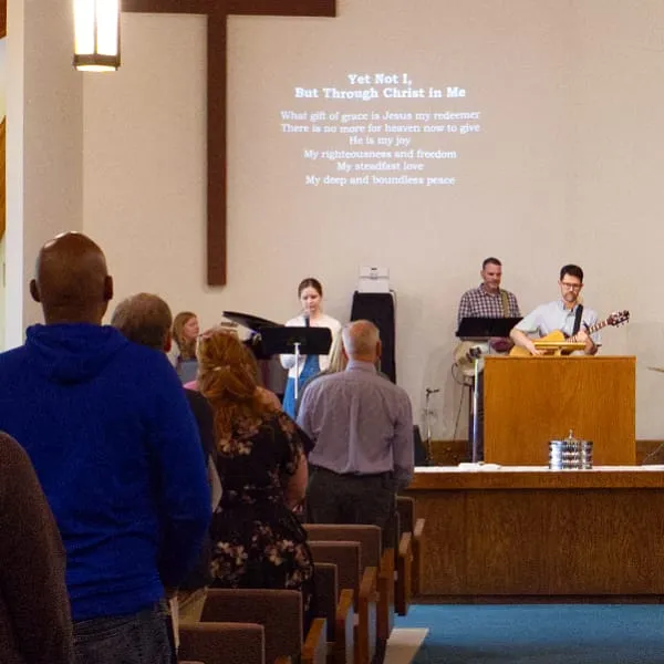 Three Crosses worship service